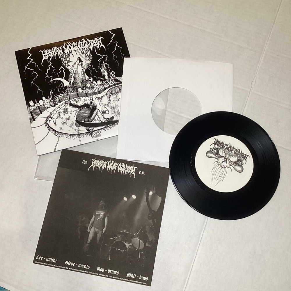 Hessian Wolf Children e.p. 7" Vinyl Record Punk Hardcore Metal with Insert
